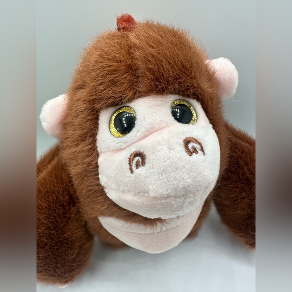 Gorilla Plush Bag Charm Key Chain - Picture 5 of 7